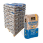 Pall med Woodstock Pellets – 66 säckar à 15 kg – 8 mm